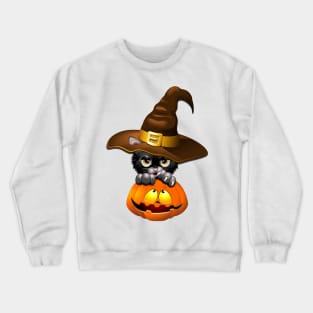 Witch Cat Crewneck Sweatshirt